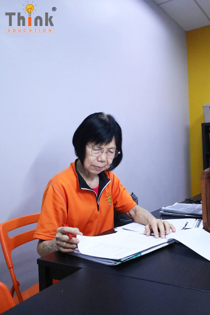 think ed picture checking home work